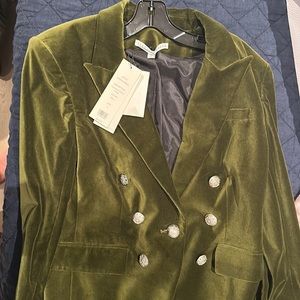 Veronica Beard Olive Lawrence Dickey Jacket - New - Size 14 with tags !